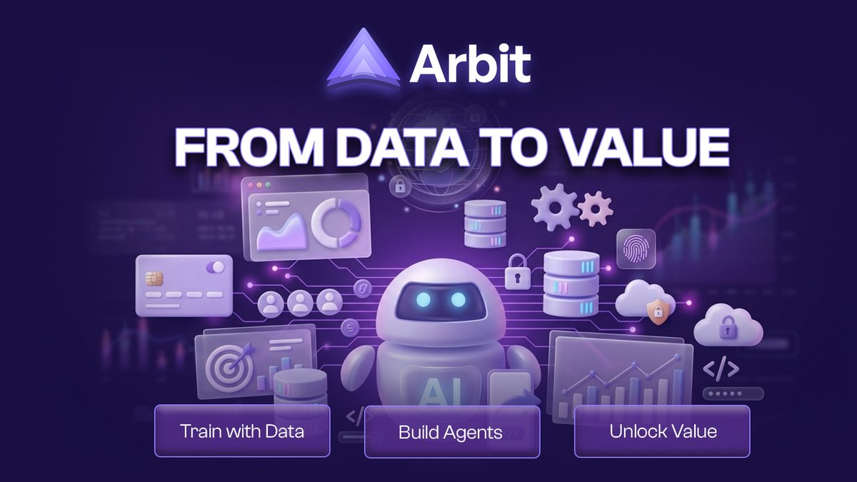Arbit_Hub's tweet photo. 📊 Data is just the beginning.

With Arbit, transform data into intelligent AI agents and unlock real on-chain value.

Train it.
Build it.
Monetize it.

#Arbit #AIAgents #Web3 #DataToValue 🚀 https://t.co/S1nxGTuIfa