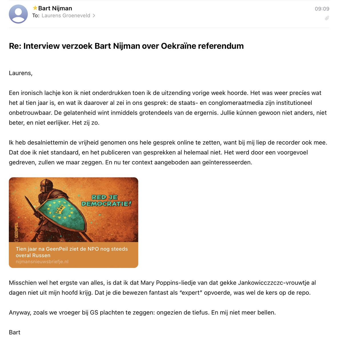 Bart Nijman tweet media