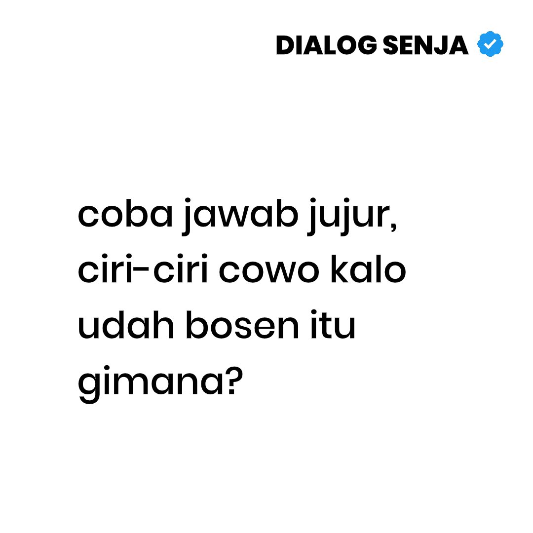 Dialog Senja tweet media