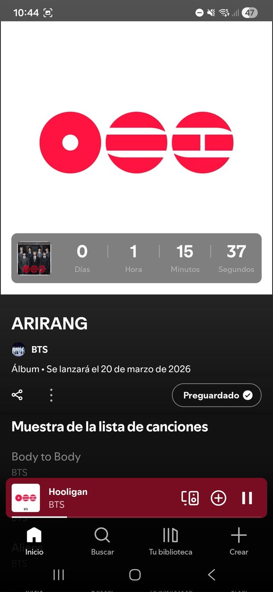 _SamyMartinez's tweet photo. Una sola cosa tenían que hacer, ahora volvieron a poner la cuenta regresiva @Spotify que onda? https://t.co/KhsFOizNJm
