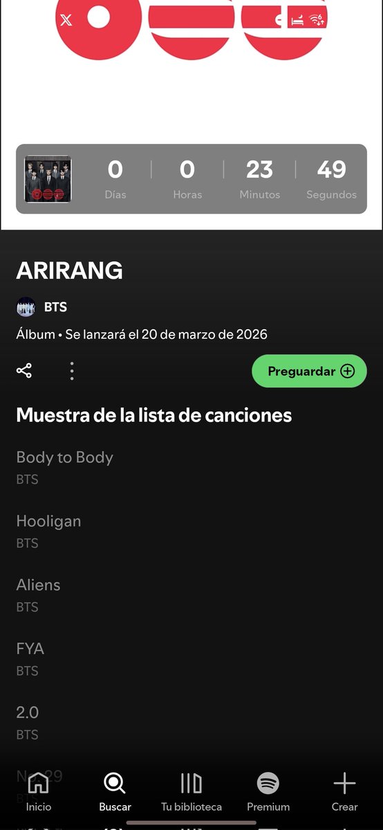 Dumplingjkm's tweet photo. PERO QUE HA PASADOOO SPOTIFY REVIVEEE AUN NO HE TERMINADO #BTS_ARİRANG #BTS_SWİM https://t.co/oWolLgrdqq