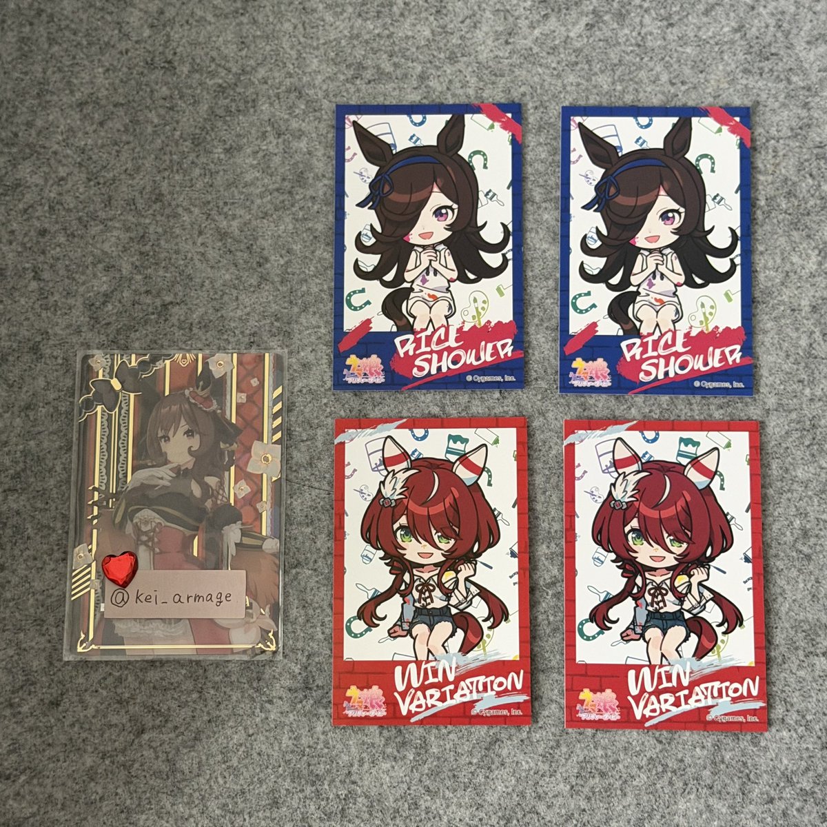 (交換) ウマ娘 ナムコ アトレ インスタントフォト風イラストシートコレクション

譲) 画像のもの

求) ジェンティルドンナ

本日秋葉原付近お手渡し、または後日郵送
検索からでもお気軽にお声かけください🙇‍♂️