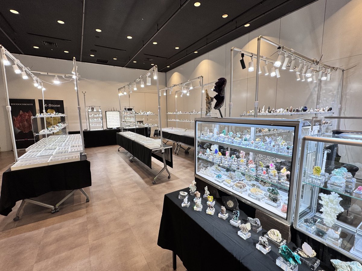 Mstone_Minerals's tweet photo. 「 札幌展 」 ご案内です✨

5月1日(金) 10時〜19時
5月2日(土) 10時〜17時

札幌文化芸術交流センター SCARTSにて沢山の鉱物標本を展示販売いたしますのでどうぞ会場へお越しくださいませ♪

沢山の新着品も多数ご準備いたしましたよ😁
楽しみにお越しくださいませ❣️

#札幌展 #鉱物標本販売 https://t.co/tIwvnWqkFG