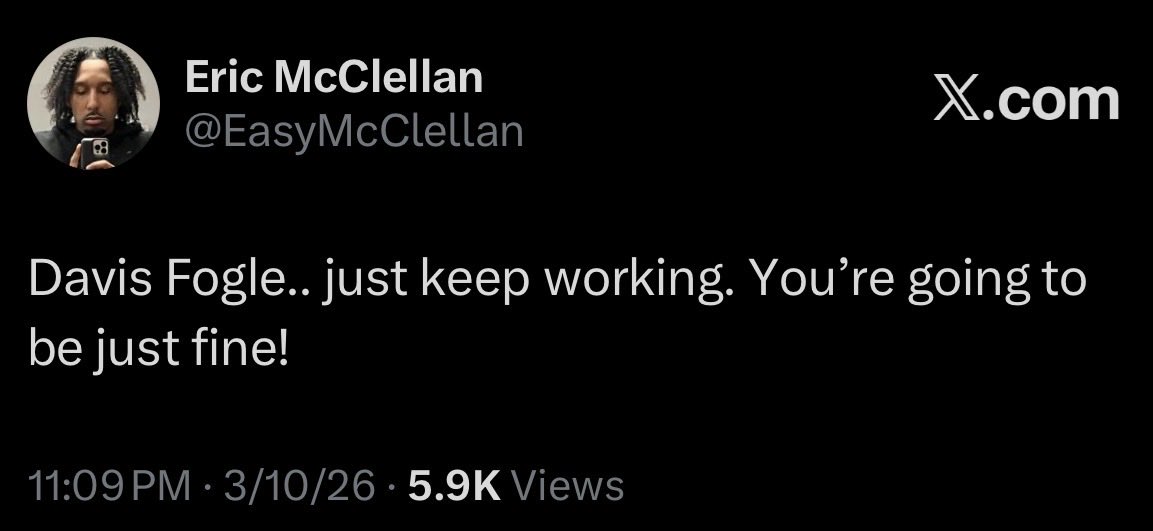 Eric McClellan tweet media