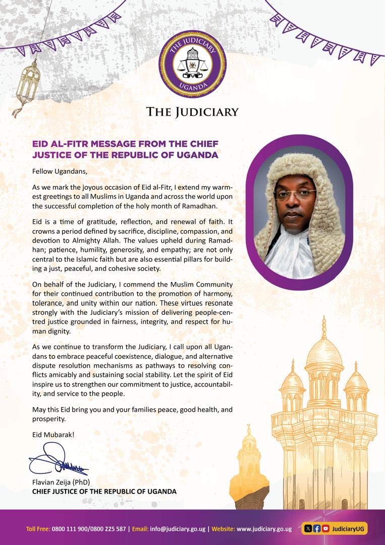 Judiciary Uganda tweet media