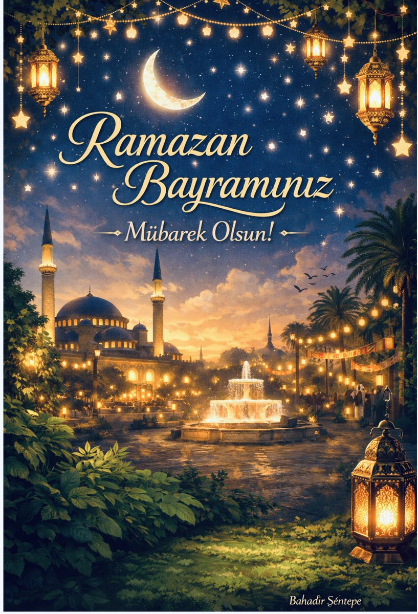 Ramazan Bayramınız Mübarek Olsun.🇹🇷
