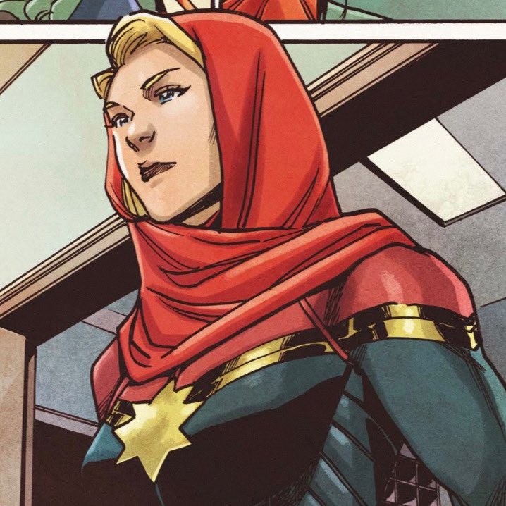 carol danvers thinker 🌟 tweet media