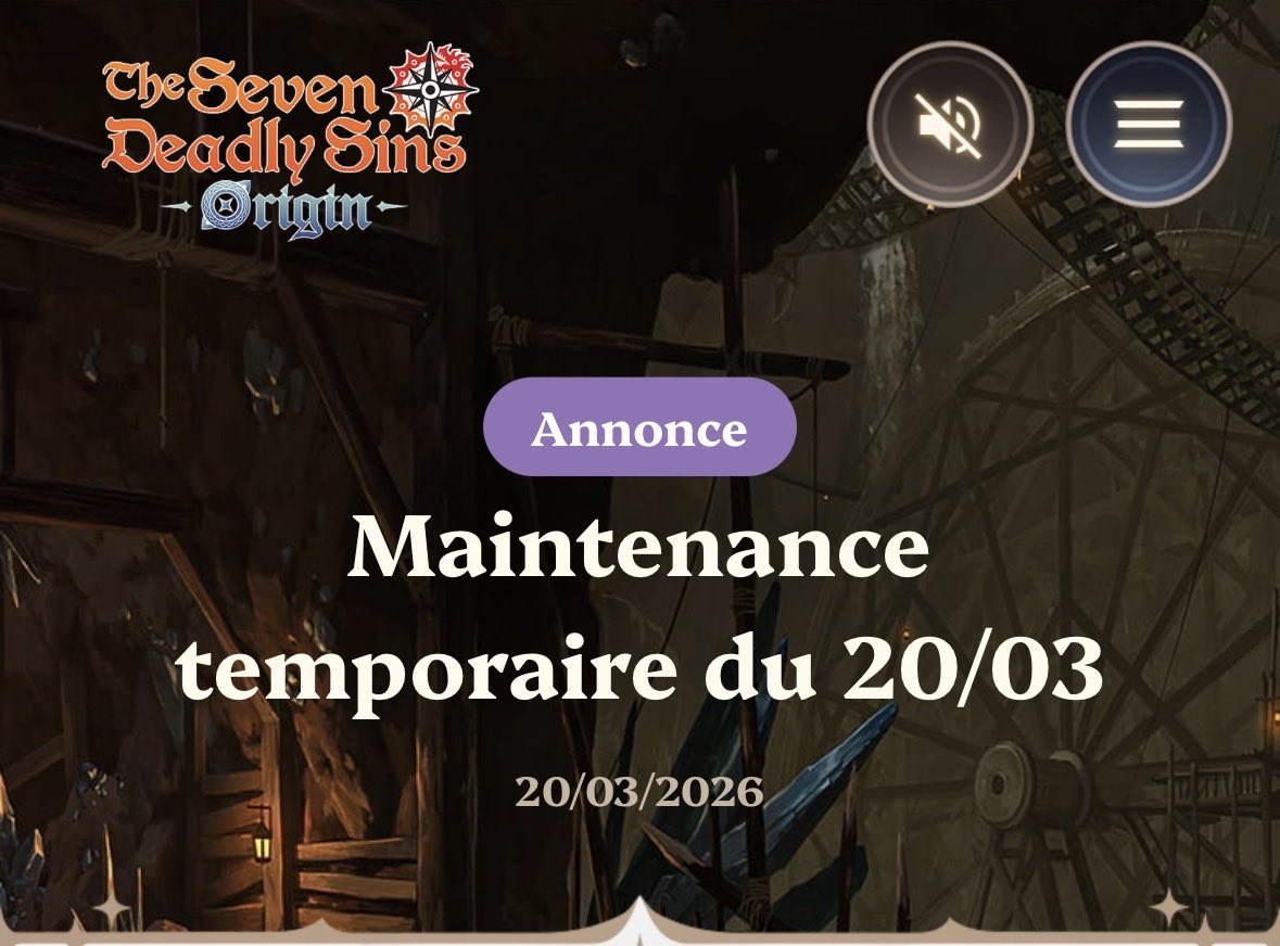 Seven Deadly Sins Origin FR tweet media