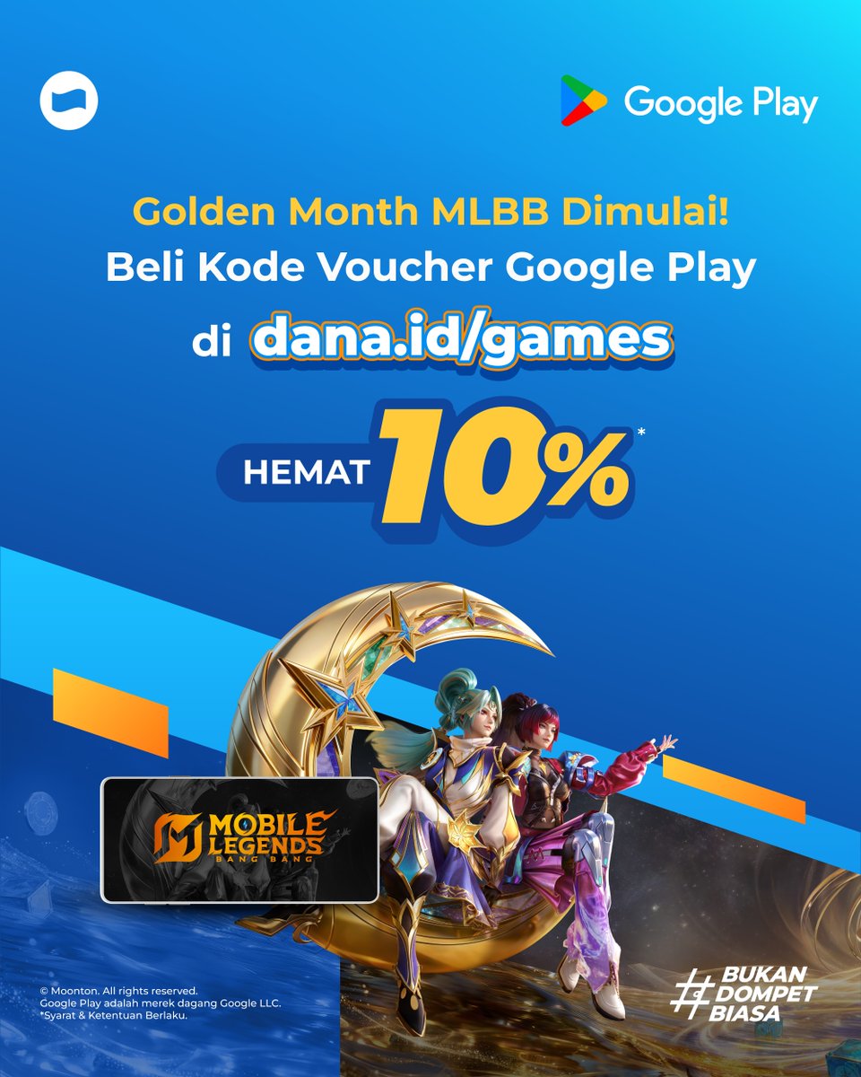 danawallet's tweet photo. Promo Luar Biasa spesial menyambut malam takbiran, ada promo gaming yang gila-gilaan! 😍 https://t.co/Wj26LvJmwO