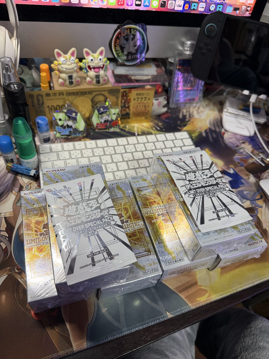 EgamiDoubletemp's tweet photo. さぁ！！買ってきたぞ！！
勿論狙うはグランドマスターだけど純粋にブルーアイズのプリシクのオーバーフレーム欲しい！！
空けてきます！！
#遊戯王OCGデュエルモンスターズ https://t.co/HtjwmoaRNN