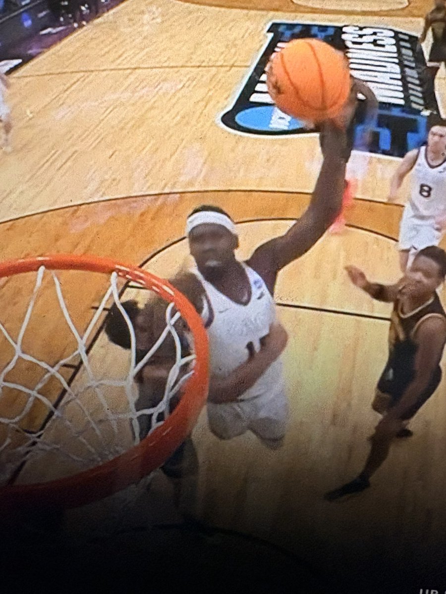 How did Ike get a flagrant foul for a basketball move but Johnson didn’t get flagrant for tackling Ike in the air? Make it make sense.