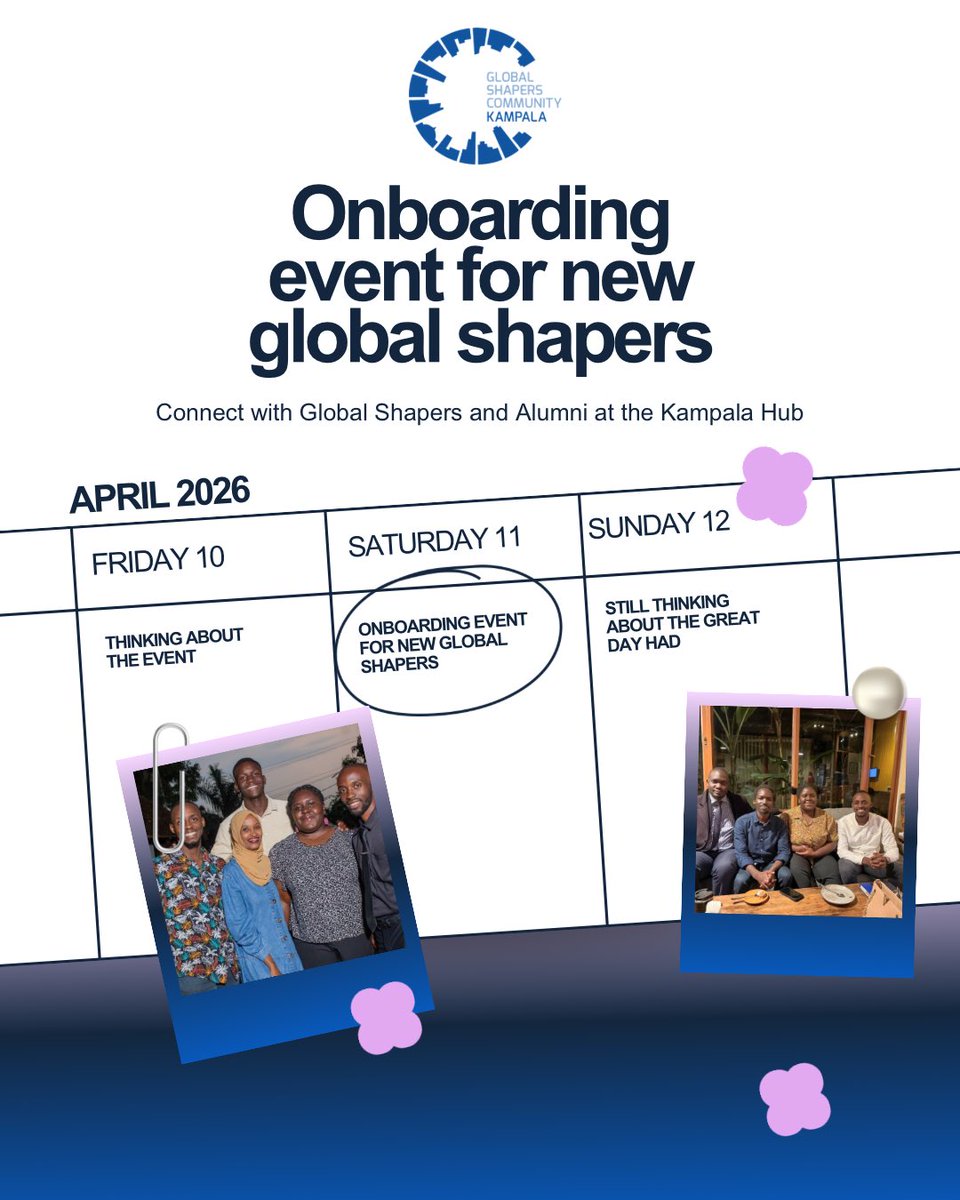 Global Shapers Kampala Hub tweet media