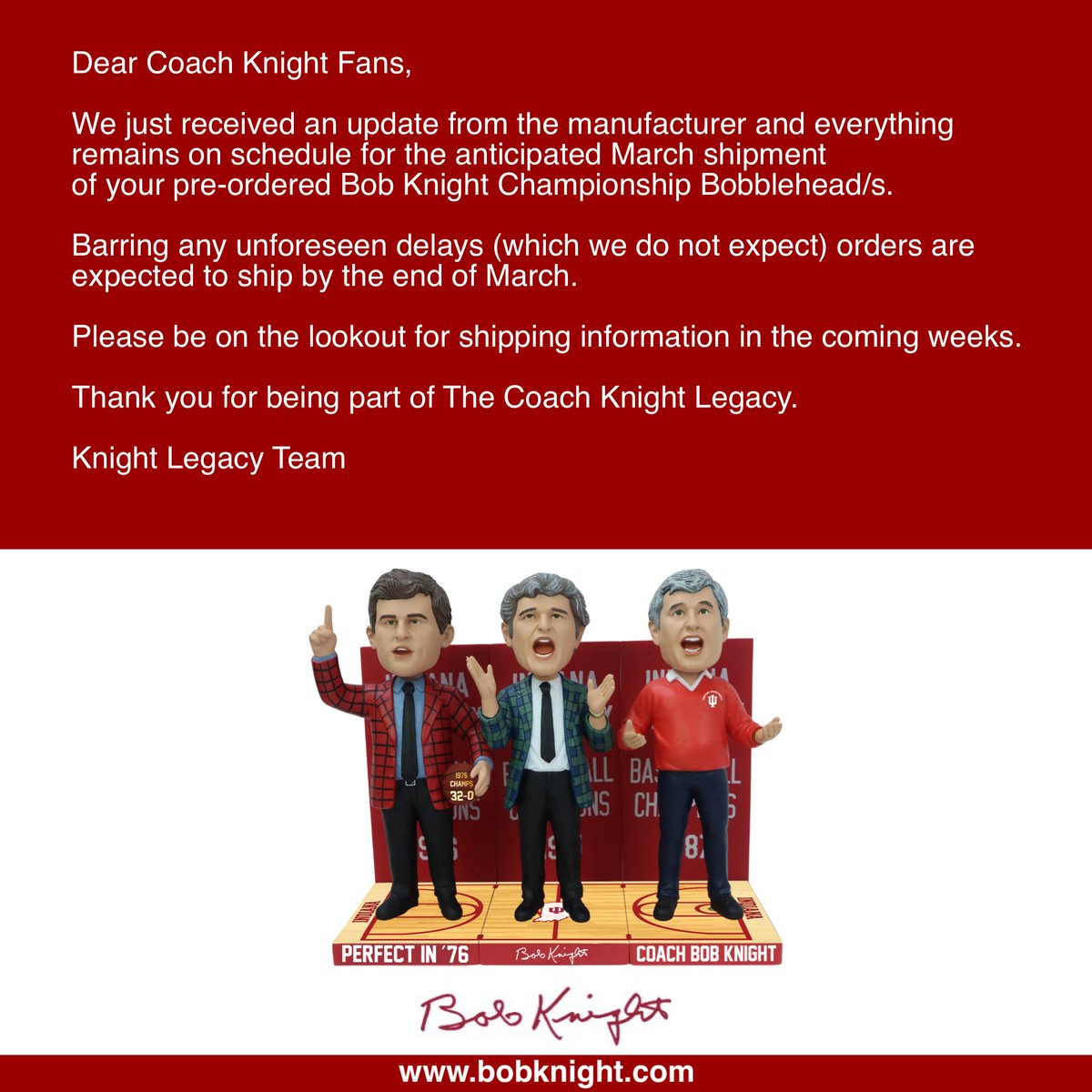 Bob Knight Legacy tweet media