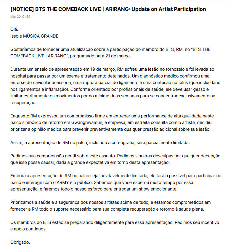 BTS Project Brasil tweet media