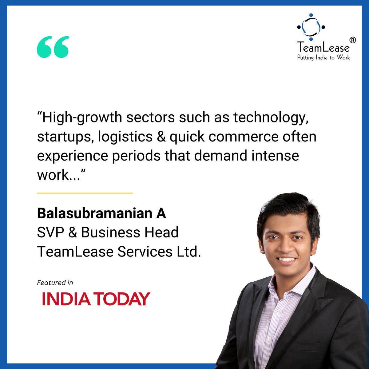 TeamLease Services tweet media