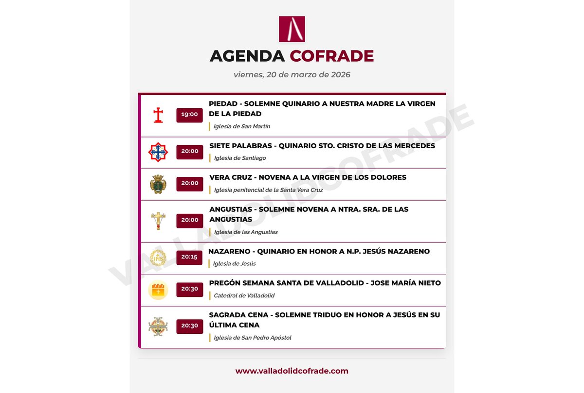 Valladolid Cofrade tweet media