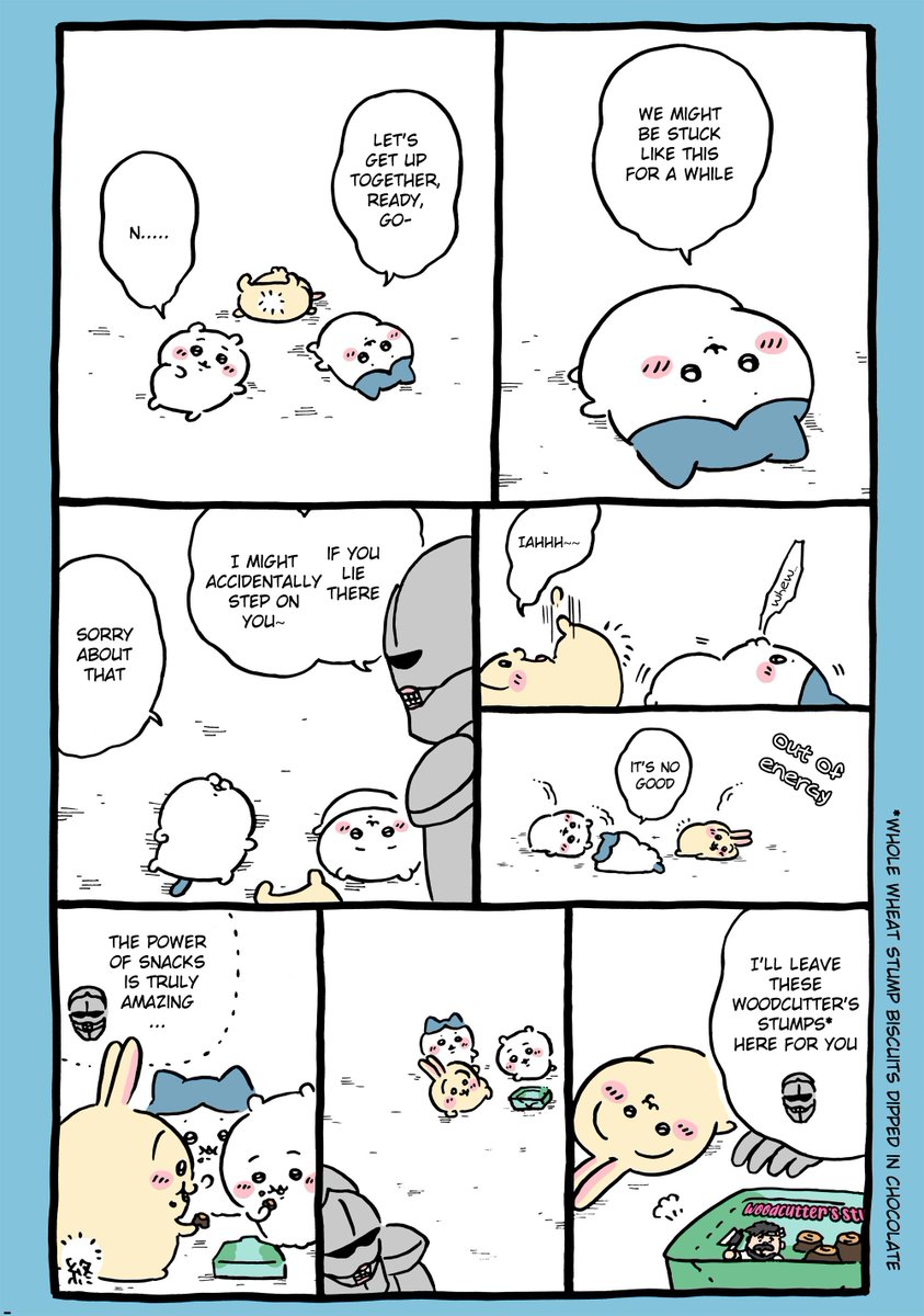 Low blood sugar trio...

#chiikawa #chiikawaeng