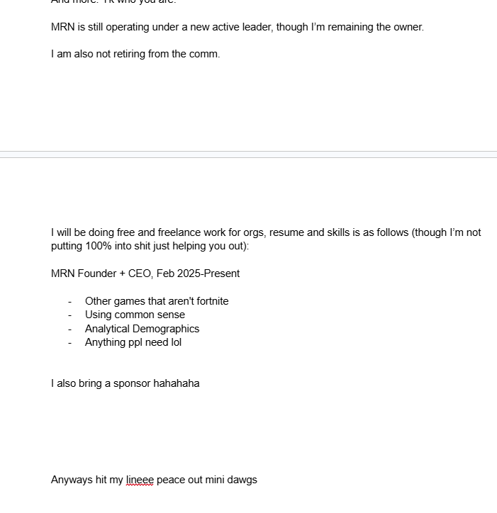 MRN DimeX tweet media