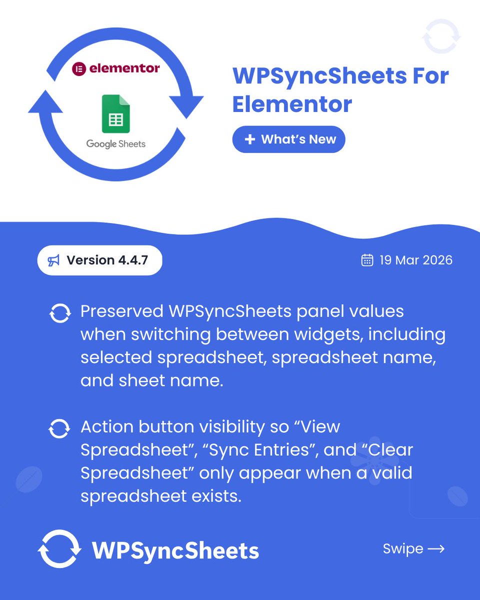 WPSyncSheets - Import Export for WordPress & Woo tweet media