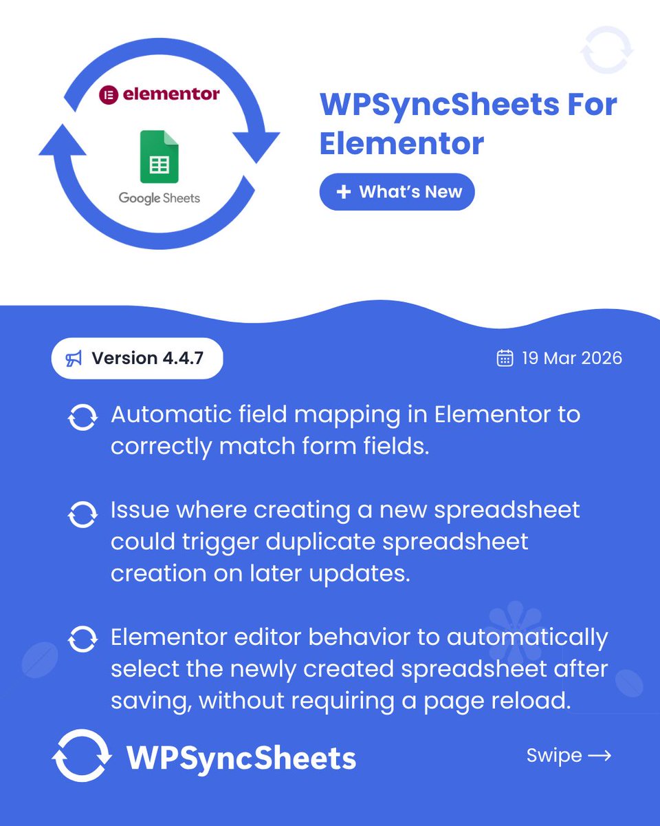 WPSyncSheets - Import Export for WordPress & Woo tweet media