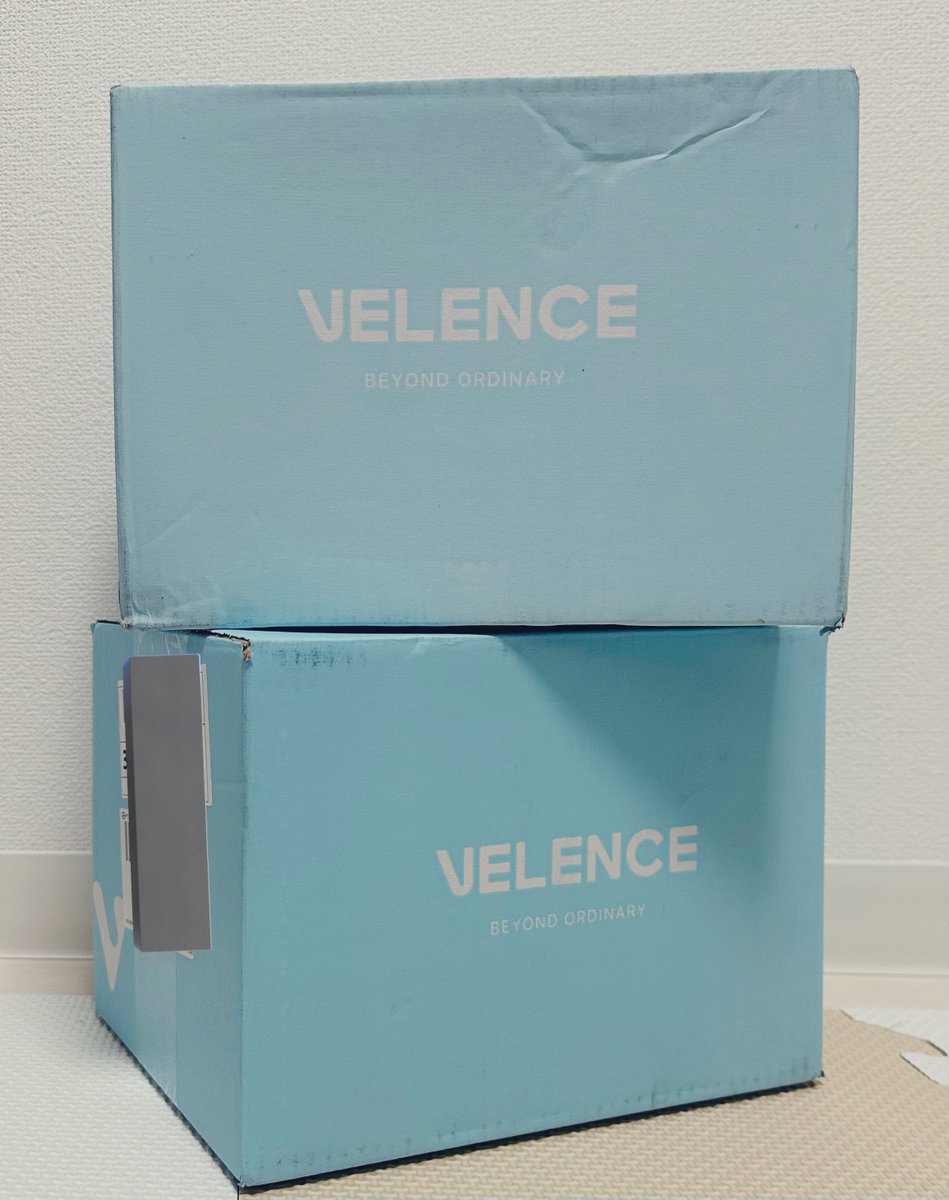 3つしか買ってなかったけど、どれも可愛くて質も良くて🩵🩵🩵
大好きなvelence、やっと届いてくれたよ🥹🥹

#velence
