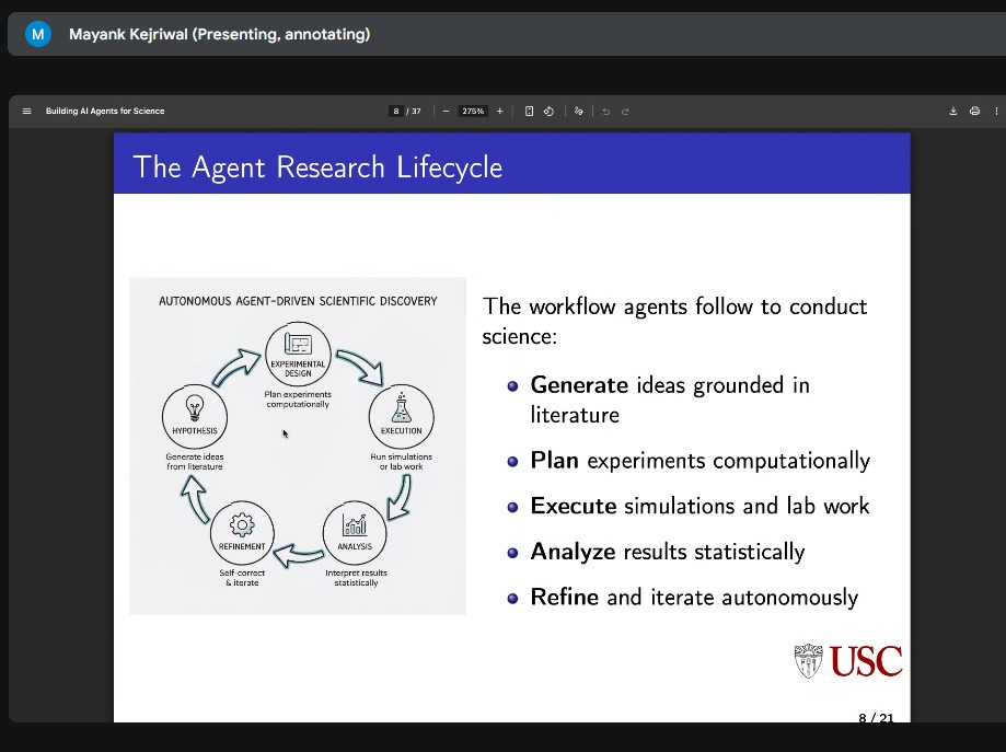 ShardaSSCSE's tweet photo. ๐ #SSCSE, #ShardaUniversity successfully hosted a webinar on โBuilding AI Agents for Scienceโ by Dr. Mayank Kejriwal, CEOโGRAIL, Research Associate Professor at University of Southern California, on 18 March 2026. https://t.co/VONZQmj1FI