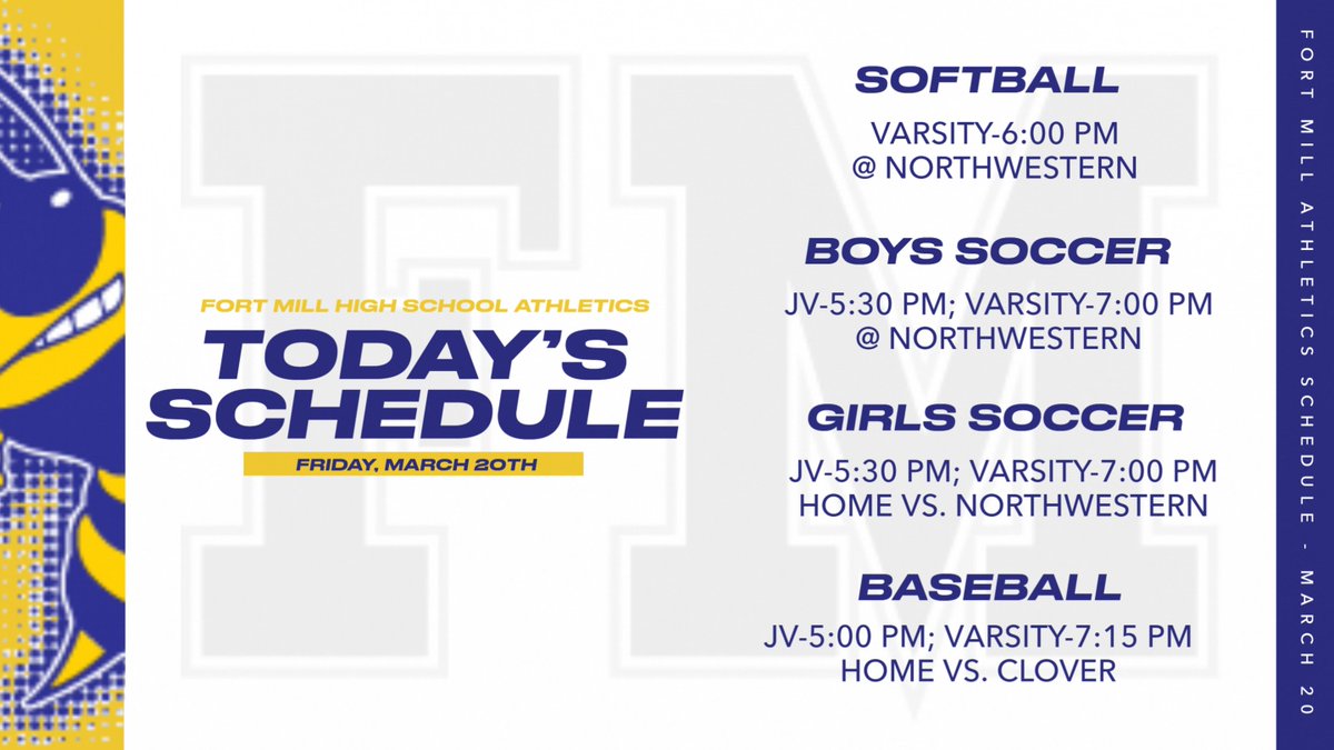 Fort Mill High School Athletics tweet media