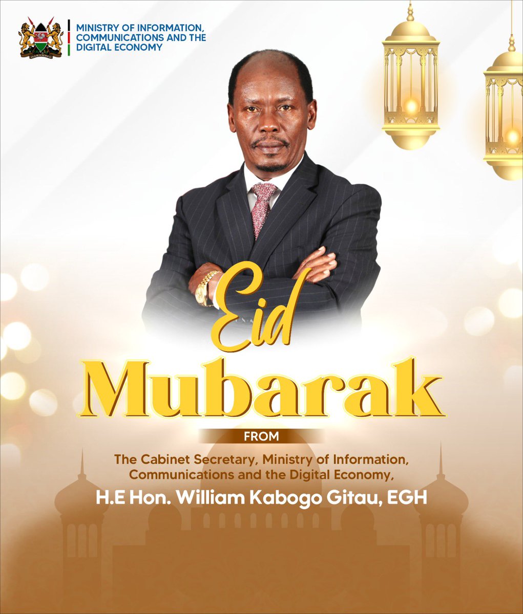 H.E William Kabogo Gitau, E.G.H tweet media