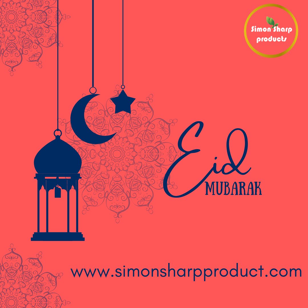 simonsharppdts's tweet photo. Eid Mubarak 
#simonsharpproducts #eid https://t.co/Ljp0Qhqsyr