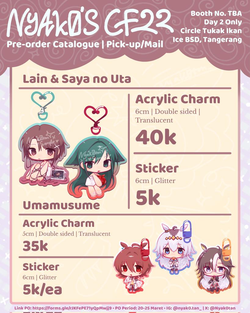 Nyak0 CF22 PO CLOSED tweet media