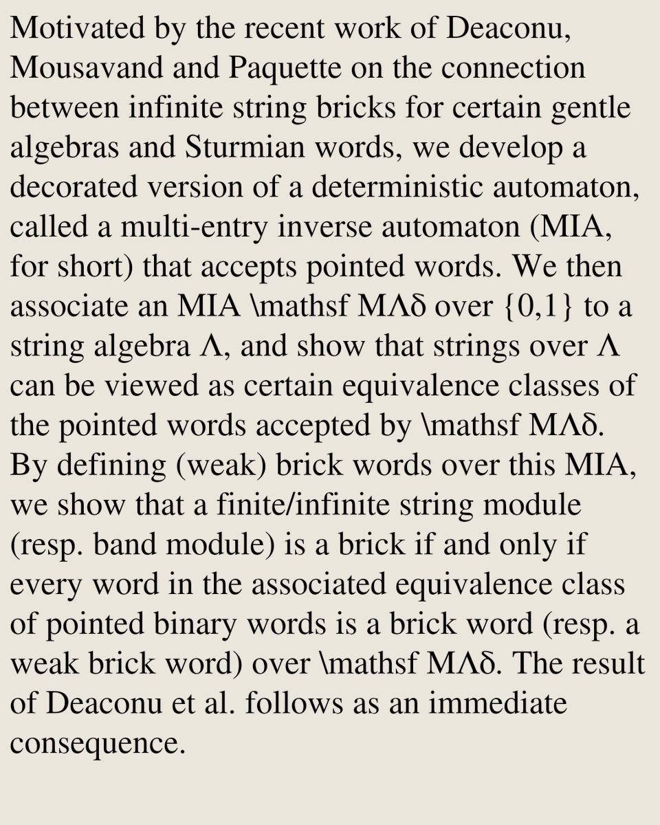 Formal Languages and Automata Theory arXiv tweet media