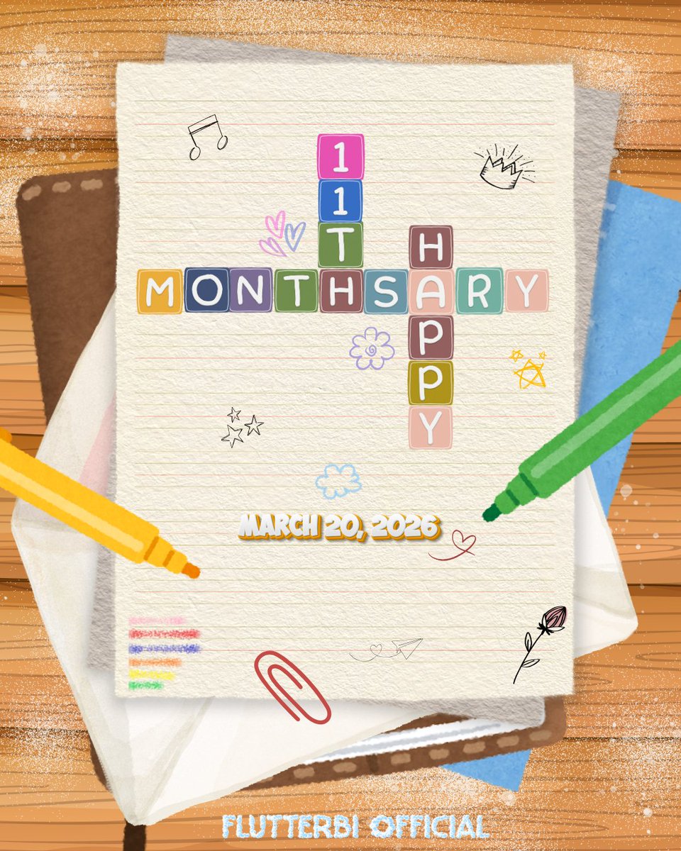 It’s been a while… we know you miss Nabi. 🦋
And yet, here we are. 💙
11 months of staying strong.

Through ups and quiet times,
Flutterbi keeps going. ✨

Happy 11th Monthsary, Flutterbi. 💫

#urgirlnabi #flutterbi_official