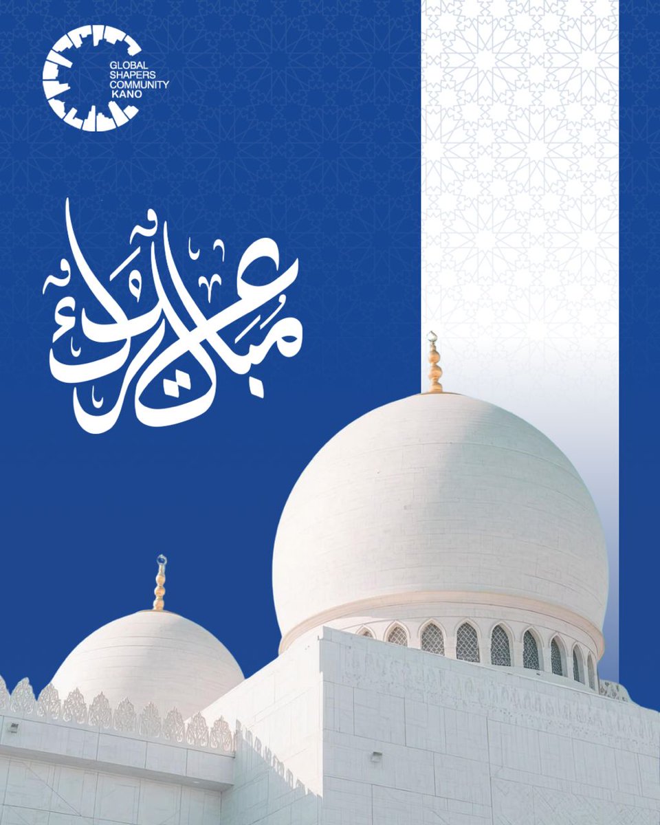 ShapersKano's tweet photo. Eid Mubarak 🤍
As we celebrate Eid, we reflect on a month of discipline and gratitude.

May this spirit continue to inspire excellence, collaboration, and positive impact. https://t.co/4IiIGx0zum