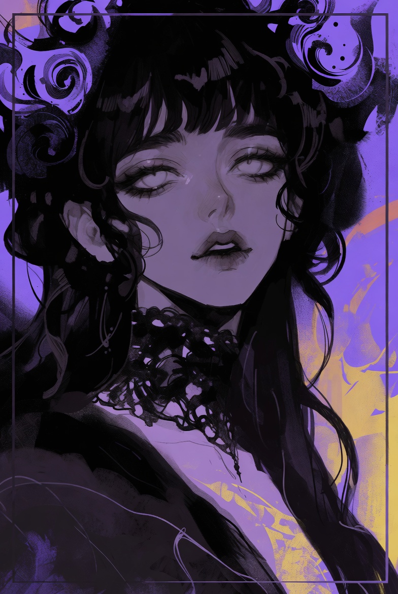 Grok Imagine prompt key: 

🗝️occult noir