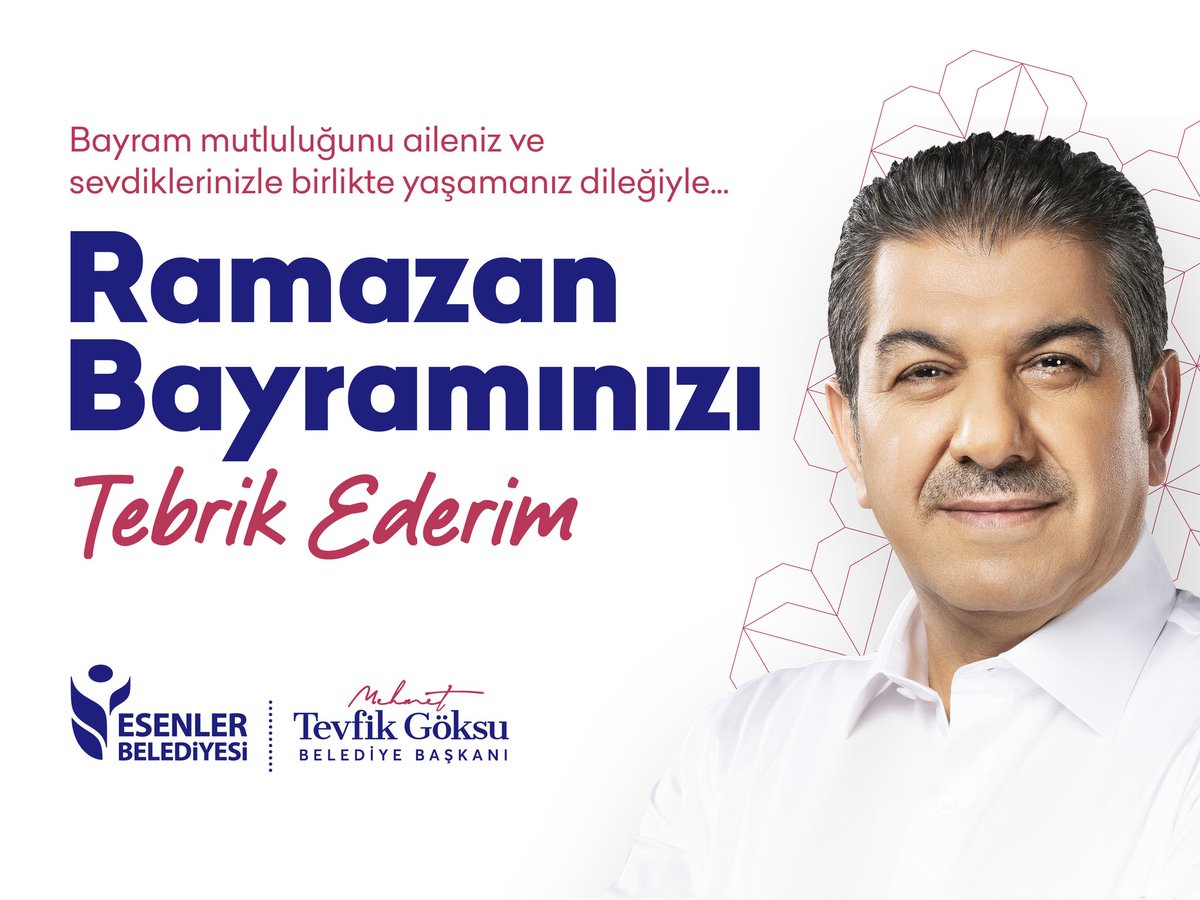 Ülkemizin ve tüm İslam âleminin Ramazan Bayramı’nı kutlar; sağlık, huzur ve esenlik içerisinde daha nice bayramlara ulaşmayı temenni ederiz.