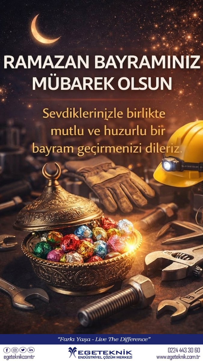 Sevdikleriniz ile birlikte geçireceğiniz nice mutlu sağlıklı güzel bayramlara. Bayramımız kutlu olsun 🍬 #ramazanbayramı