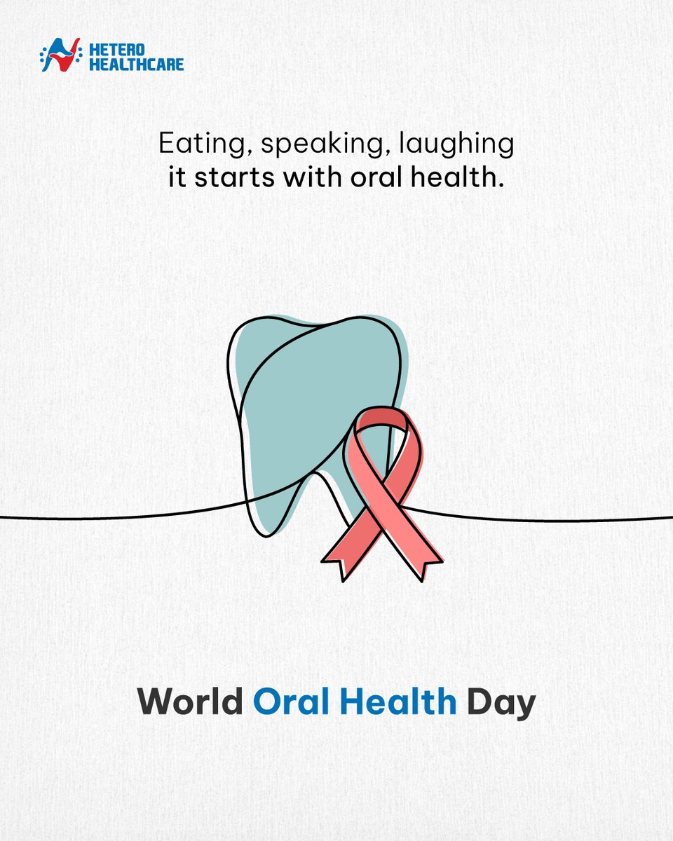 _HHCL_'s tweet photo. Enjoying food, conversations, and social moments depends on good oral function. Regular care and timely check-ups help preserve these everyday joys across every life stage.

#WorldOralHealthDay #DentalCare #OralHealth #HeteroHealthcare https://t.co/sxosG6S74d