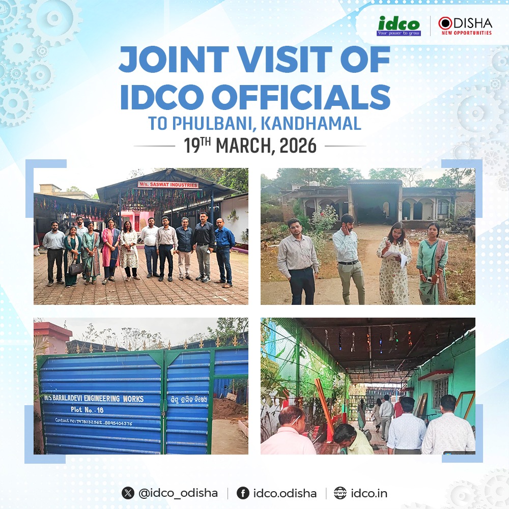 IDCO Odisha tweet media