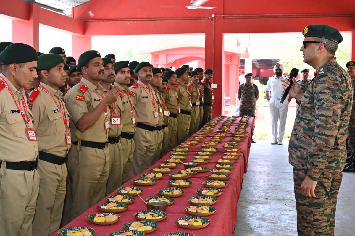 Lt Gen Virendra Vats, YSM, SM, VSM, DG NCC visited NCC OTA Kamptee. The DG was briefed on training. He shared his vision and guided the trainees to strengthen NCC values in their future journey as responsible and confident Associate NCC Officers. Reaffirmed a shared vision to