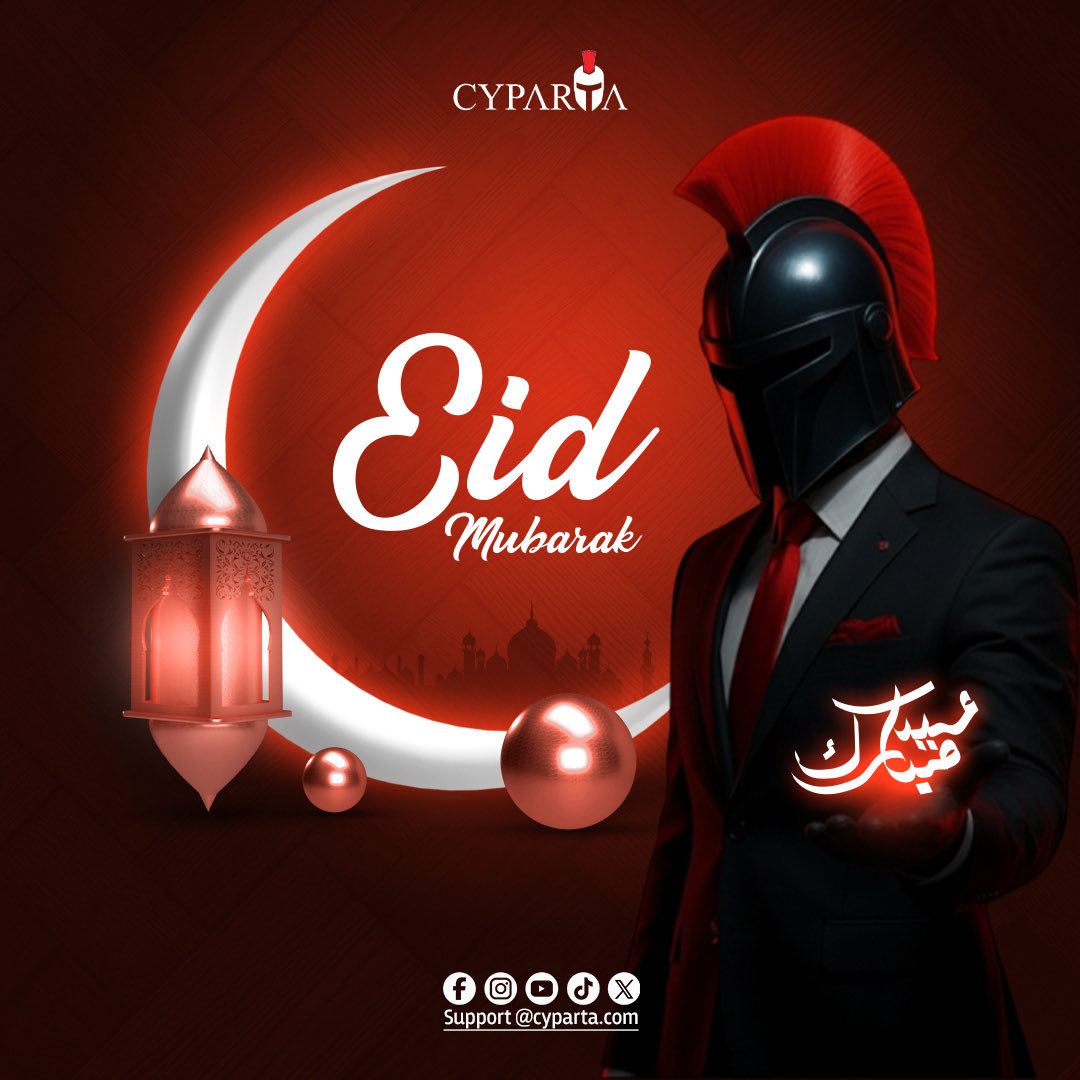 CypartaCompany's tweet photo. بمناسبة حلول عيد الفطر المبارك، نتقدم بخالص التهاني وأطيب الأمنيات لعملائنا وشركائنا وفريق عملنا المميز 💙

نسأل الله أن يعيده عليكم بالخير واليمن والبركات، وأن يكون عيدًا مليئًا بالنجاح، السعادة، والتقدم المستمر ✨

كل عام وأنتم بخير 🌙

#Cyparta #EidMubarak #عيد_سعيد #DigitalTransformation