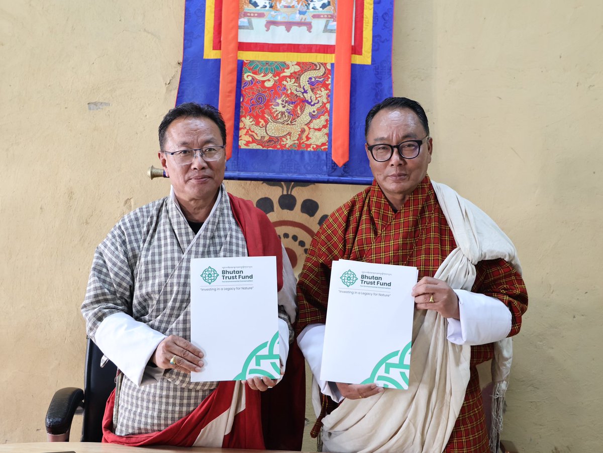 Bhutan Trust Fund for Environmental Conservation tweet media