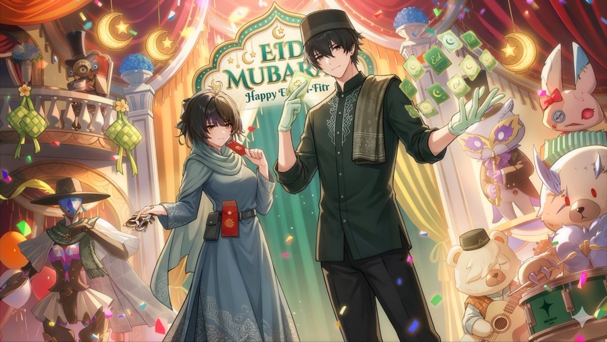 "Selamat Hari Raya Idul Fitri 2026" 🇮🇩🌙
EID WISHES to our all muslim players :)

#WutheringWaves #WuWa #鳴潮 #WuWaCollection #EidMubarak2026