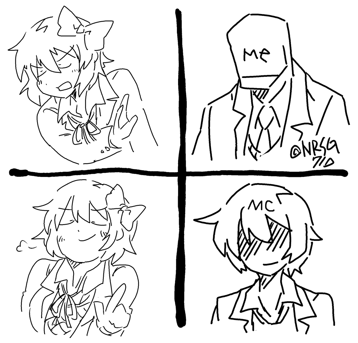 Daily Pics of MC & Sayori tweet media