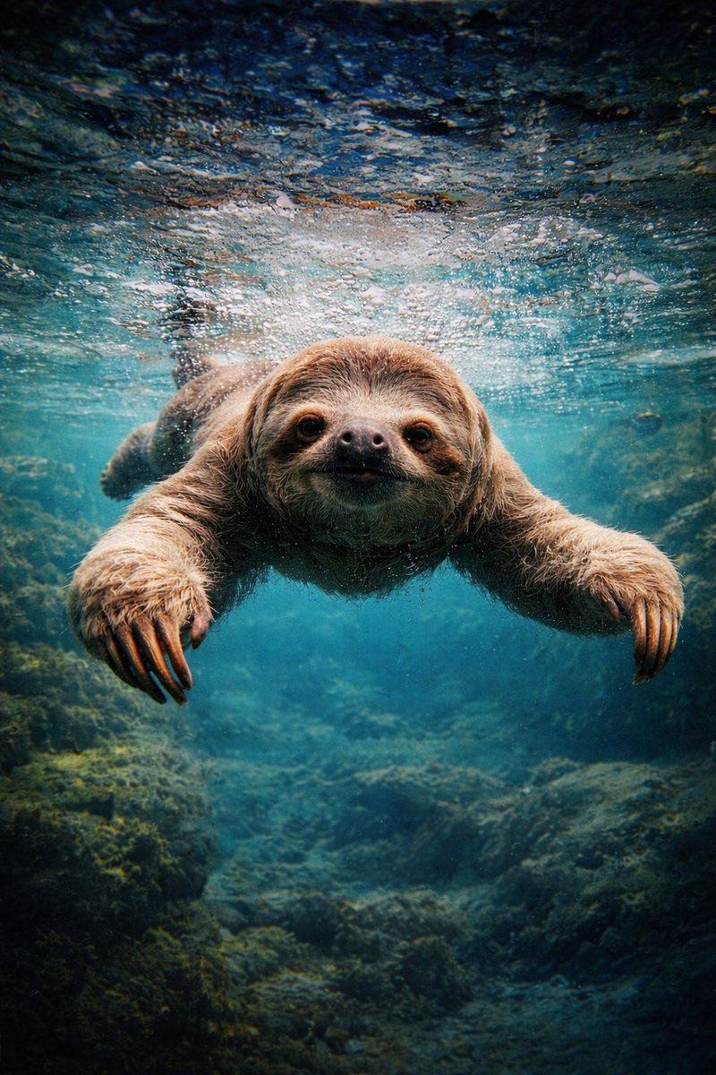 StormFact3366's tweet photo. 🌍FactStorm#8
🦥🌿 Sloths can hold their breath longer than dolphins! 😳
They can slow their heart rate and stay underwater for up to 40 minutes 🤯💧
Nature is unbelievable 🌍✨
👉 Follow @Stormfact3366 for more amazing facts! 🔥🚀
#FactStorm #DidYouKnow #AnimalFacts https://t.co/cXUq4YxcDO
