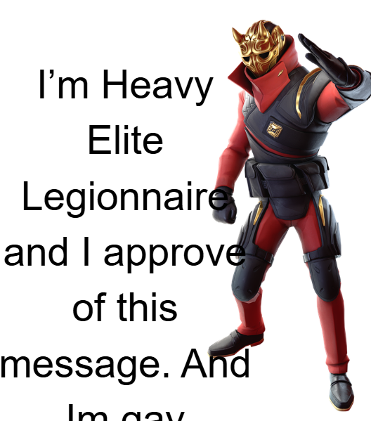 Heavy Elite Legionnaire tweet media