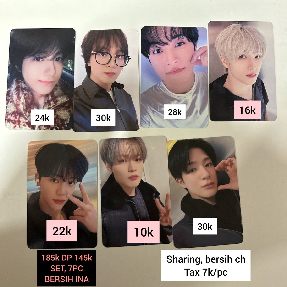 WTS PC NCT DREAM RD CH 🇨🇳

✅GO LINE
📍DOM JATENG

t. want to sell sale wto wtb buy satis po 127 beat it up BIU digi jeno jaemin jisung chenle haechan mark renjun set murah makestar ms vce 메이크스타 엔시티 마크 해찬 런쥔 제노 재민 천러 지성 드림

📥DM/ line.me/ti/p/396PdRJy28