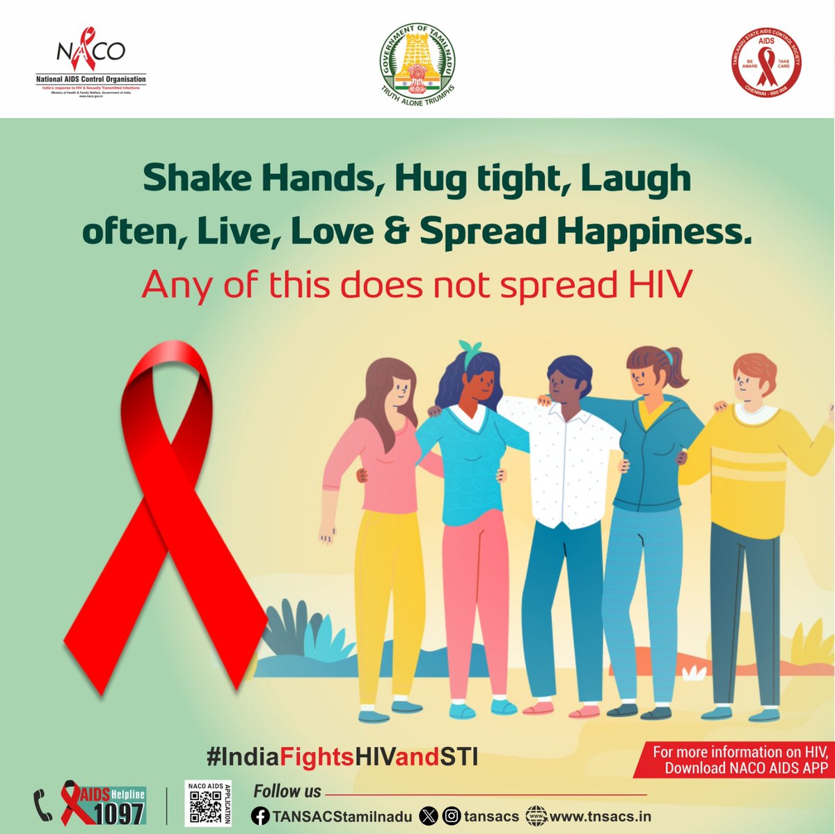 Tamil Nadu State AIDS Control Society - TANSACS tweet media