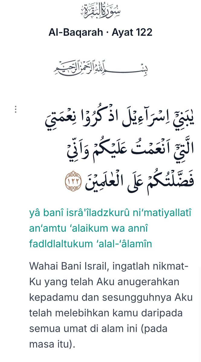 Bangsa Pilihan Tuhan tweet media