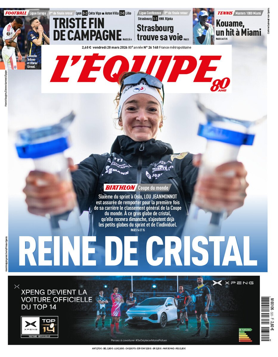 L'Équipe tweet media