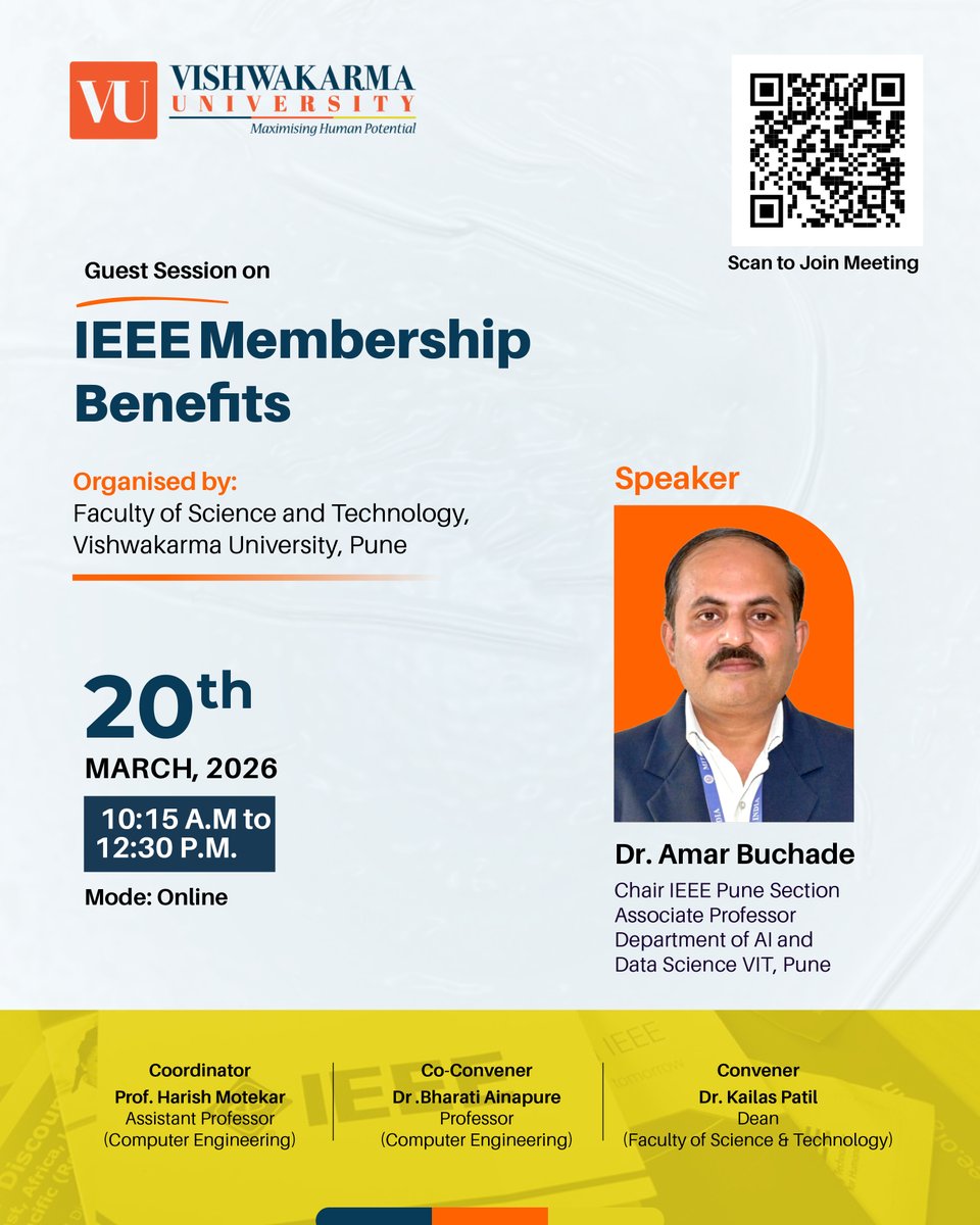 Vishwakarma University, Pune tweet media